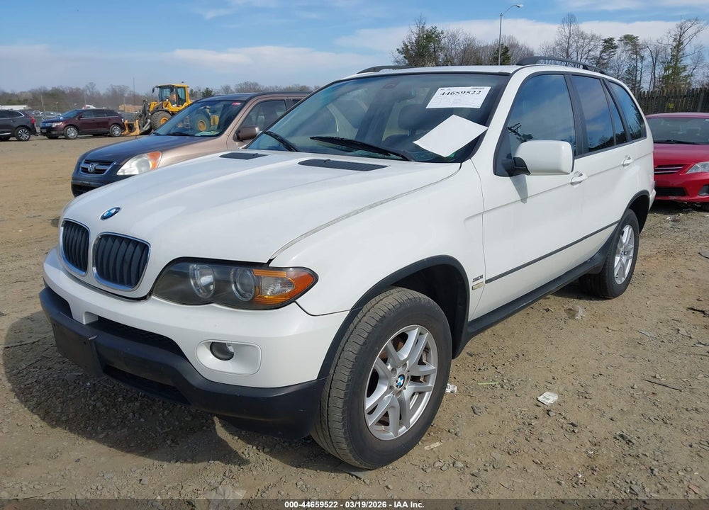 2005 BMW X5 3.0I VIN: 5UXFA13515LY20595