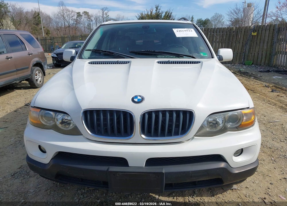 2005 BMW X5 3.0I VIN: 5UXFA13515LY20595