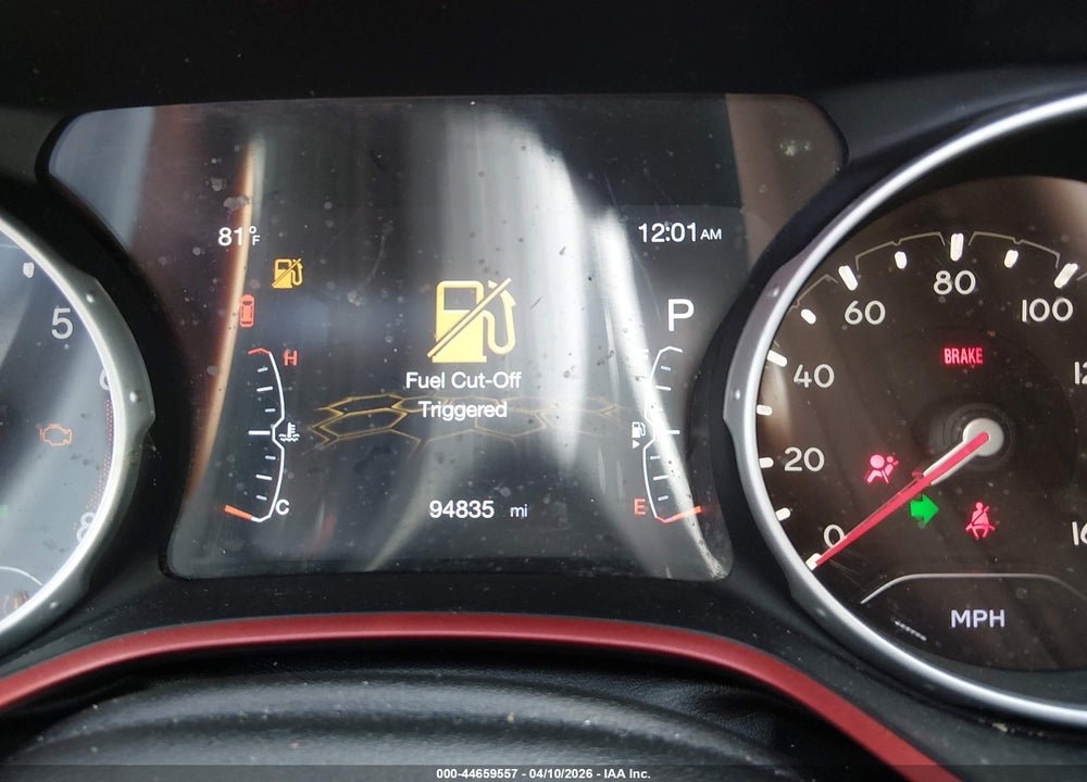 2019 JEEP COMPASS TRAILHAWK 4X4 VIN: 3C4NJDDBXKT671106