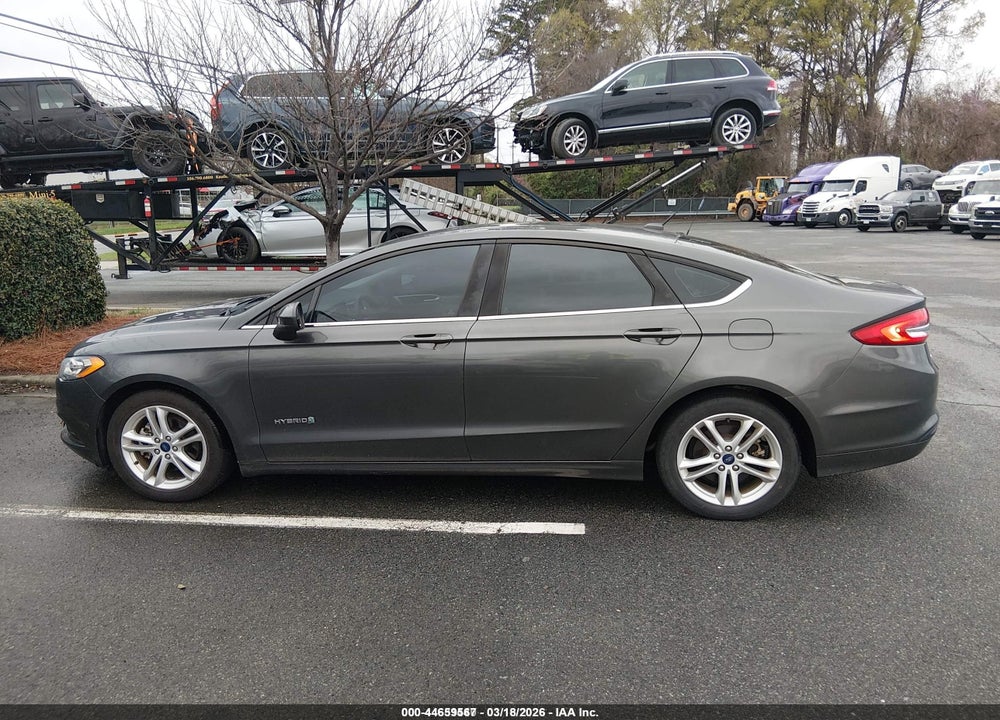 2018 FORD FUSION HYBRID S VIN: 3FA6P0UU9JR282018