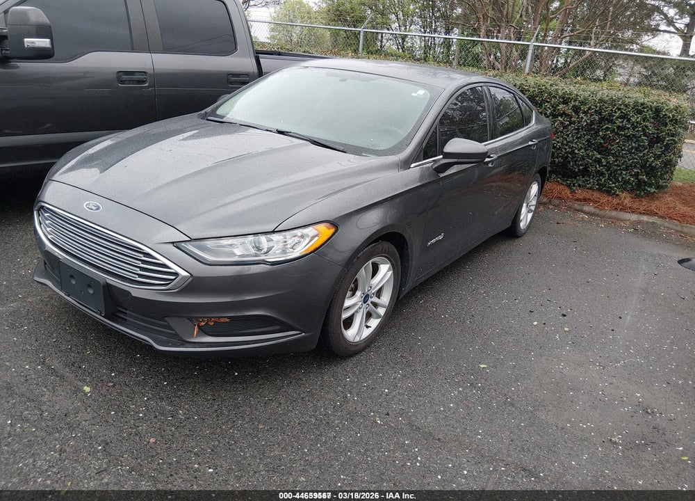 2018 FORD FUSION HYBRID S VIN: 3FA6P0UU9JR282018