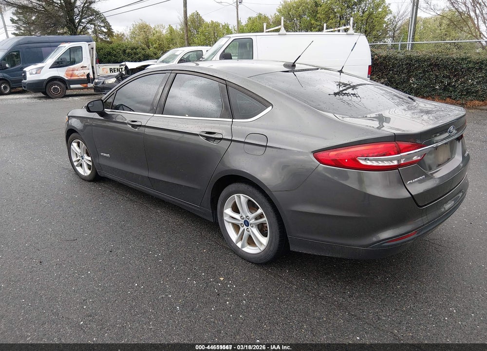 2018 FORD FUSION HYBRID S VIN: 3FA6P0UU9JR282018