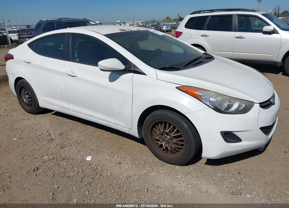 2012 HYUNDAI ELANTRA GLS VIN: 5NPDH4AE7CH150545
