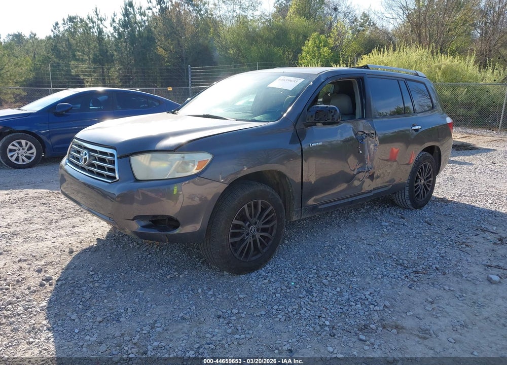 2008 TOYOTA HIGHLANDER LIMITED VIN: JTEDS42A882042291