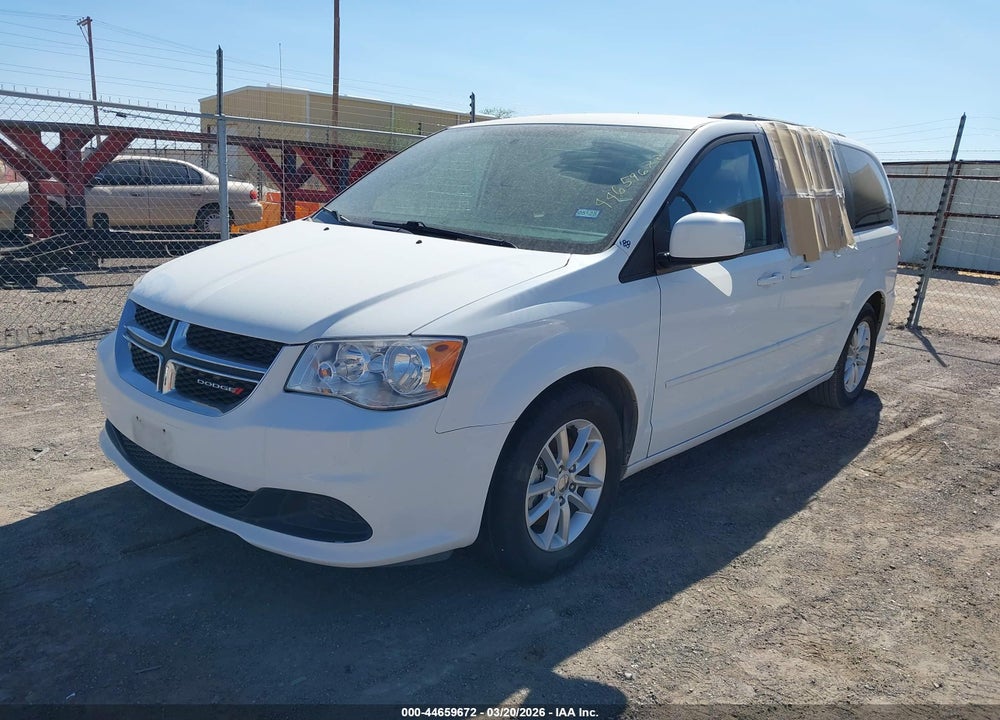 2016 DODGE GRAND CARAVAN SXT VIN: 2C4RDGCG8GR395932