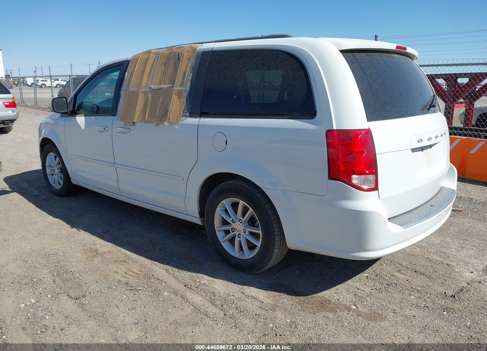 2016 DODGE GRAND CARAVAN SXT VIN: 2C4RDGCG8GR395932