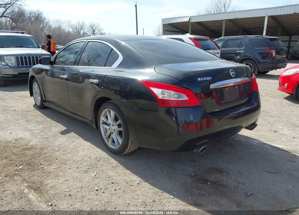 2011 NISSAN MAXIMA S VIN: 1N4AA5AP1BC813039