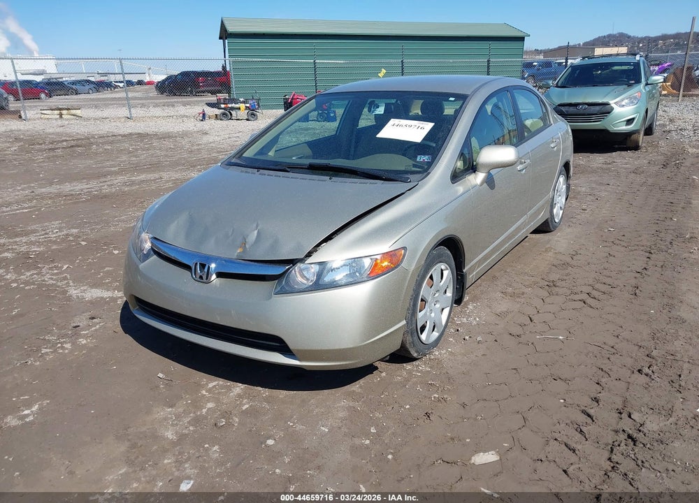 2007 HONDA CIVIC LX VIN: 1HGFA16527L039358