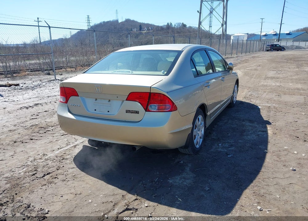 2007 HONDA CIVIC LX VIN: 1HGFA16527L039358