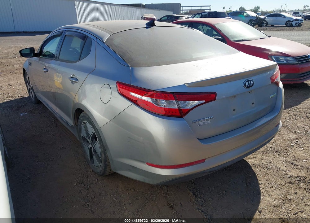 2012 KIA OPTIMA HYBRID EX VIN: KNAGM4AD4C5021532