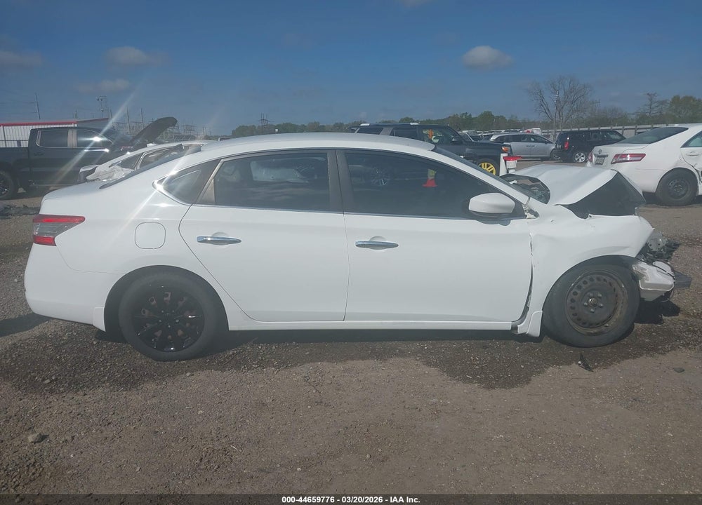 2015 NISSAN SENTRA S VIN: 3N1AB7APXFY297833
