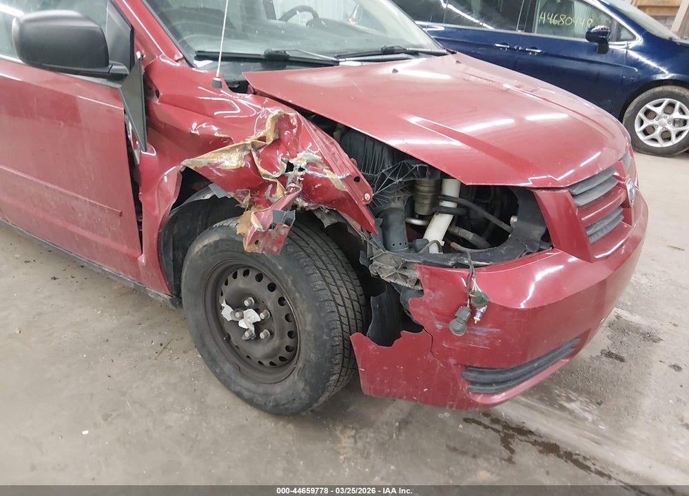 2009 DODGE GRAND CARAVAN SE VIN: 2D8HN44EX9R585563