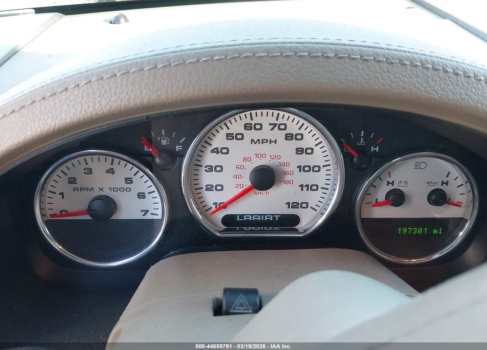 2007 FORD F-150 LARIAT/XLT VIN: 1FTPW12V37FA30712