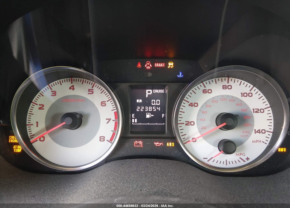 2012 SUBARU IMPREZA 2.0I LIMITED VIN: JF1GJAG67CH002898