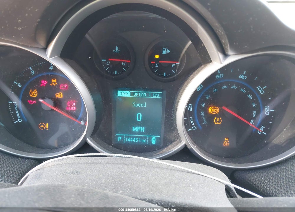 2013 CHEVROLET CRUZE ECO AUTO VIN: 1G1PH5SB3D7193575