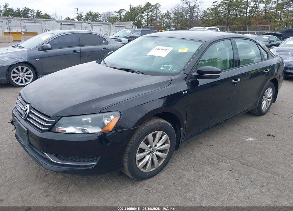 2014 VOLKSWAGEN PASSAT 1.8T WOLFSBURG EDITION VIN: 1VWAT7A38EC098517