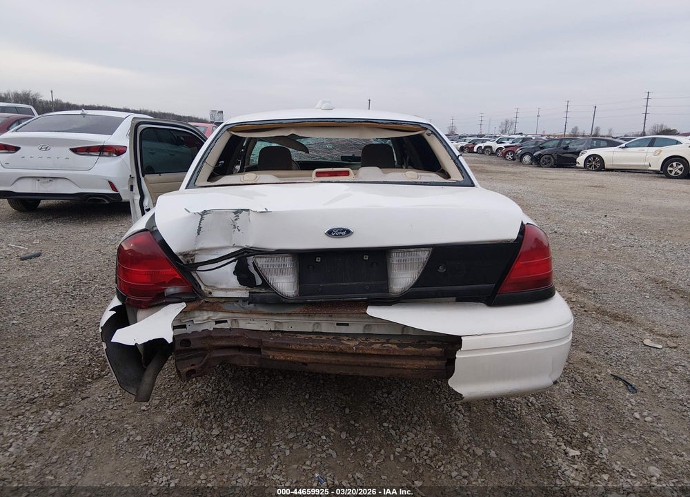 2009 FORD CROWN VICTORIA POLICE/POLICE INTERCEPTOR VIN: 2FAHP71V89X100840