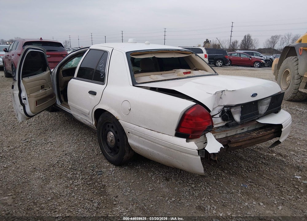 2009 FORD CROWN VICTORIA POLICE/POLICE INTERCEPTOR VIN: 2FAHP71V89X100840