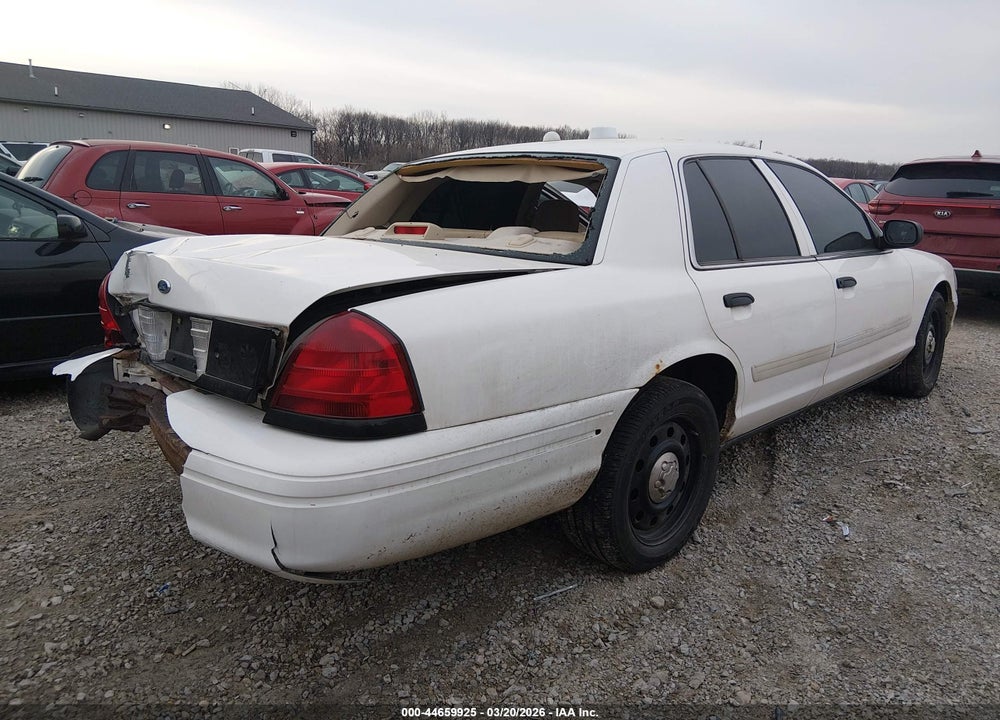 2009 FORD CROWN VICTORIA POLICE/POLICE INTERCEPTOR VIN: 2FAHP71V89X100840