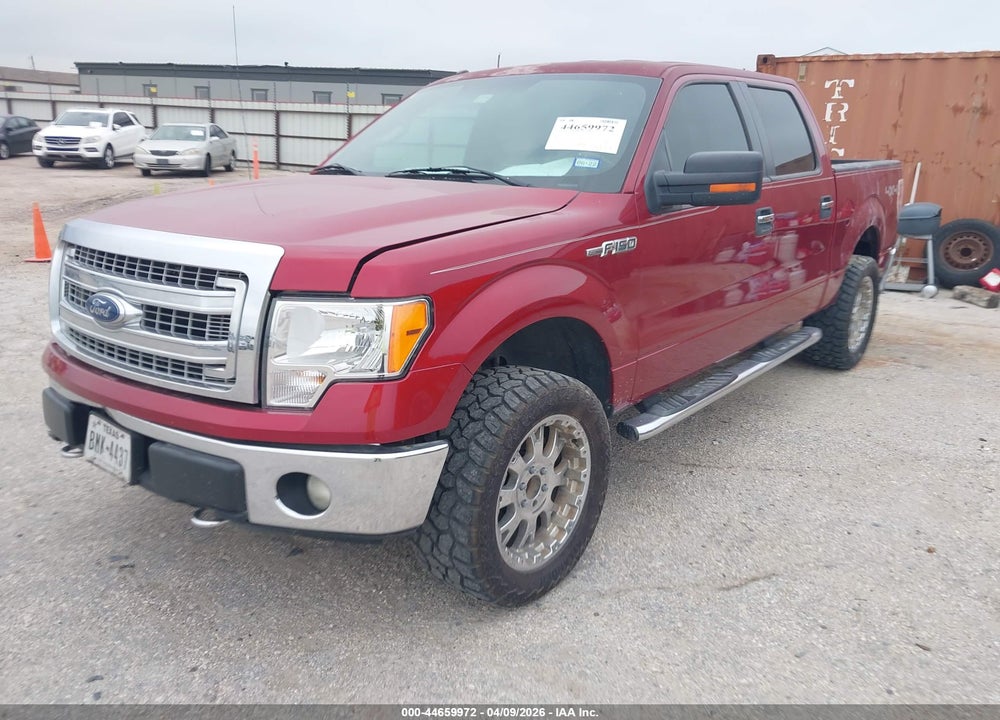 2013 FORD F-150 XLT VIN: 1FTFW1EFXDKD22795
