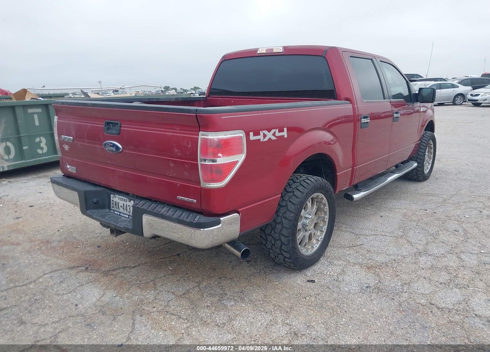 2013 FORD F-150 XLT VIN: 1FTFW1EFXDKD22795