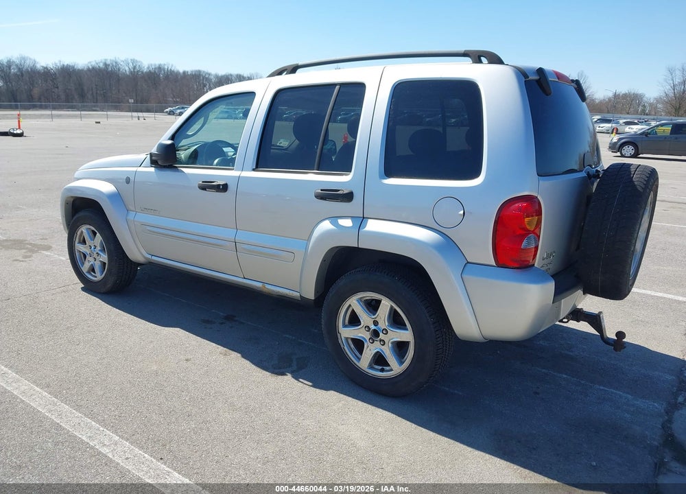 2004 JEEP LIBERTY LIMITED EDITION VIN: 1J4GL58K64W320199