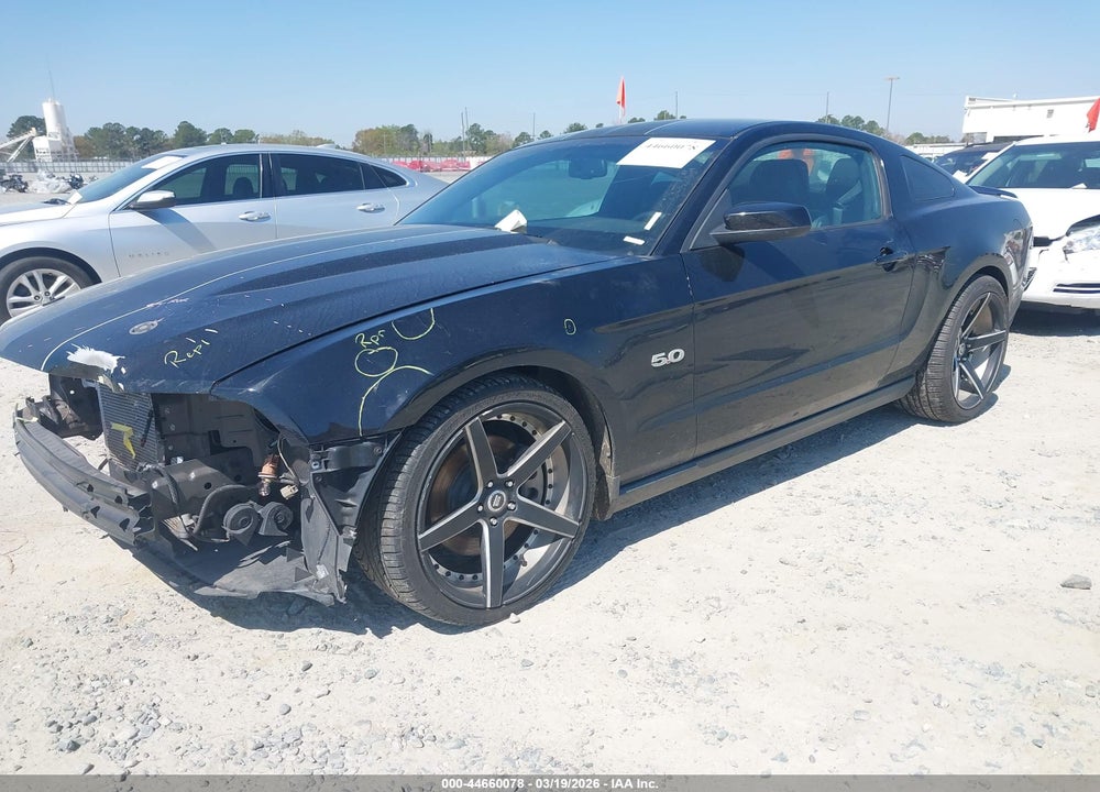 2012 FORD MUSTANG GT PREMIUM VIN: 1ZVBP8CFXC5240373