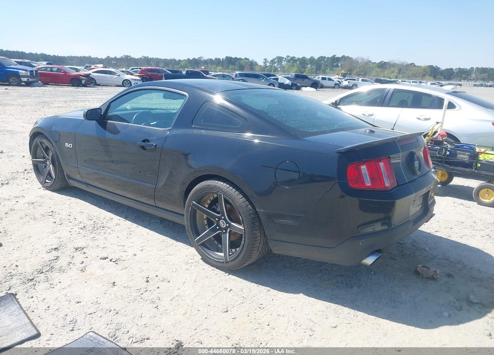 2012 FORD MUSTANG GT PREMIUM VIN: 1ZVBP8CFXC5240373
