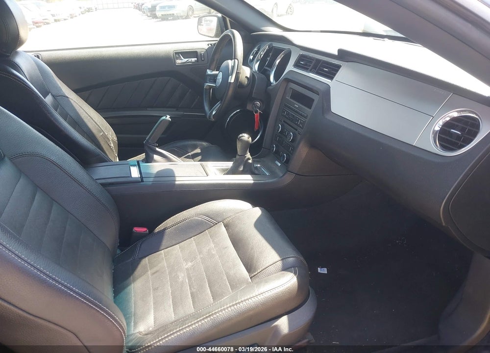 2012 FORD MUSTANG GT PREMIUM VIN: 1ZVBP8CFXC5240373