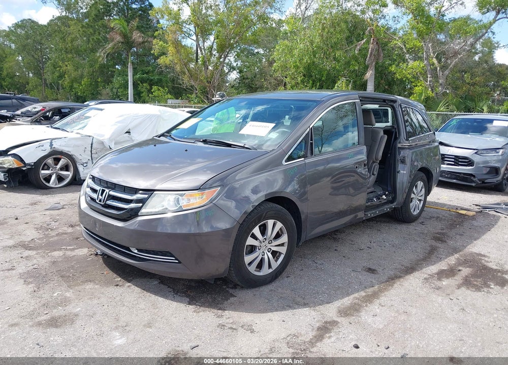 2016 HONDA ODYSSEY EX VIN: 5FNRL5H42GB114435