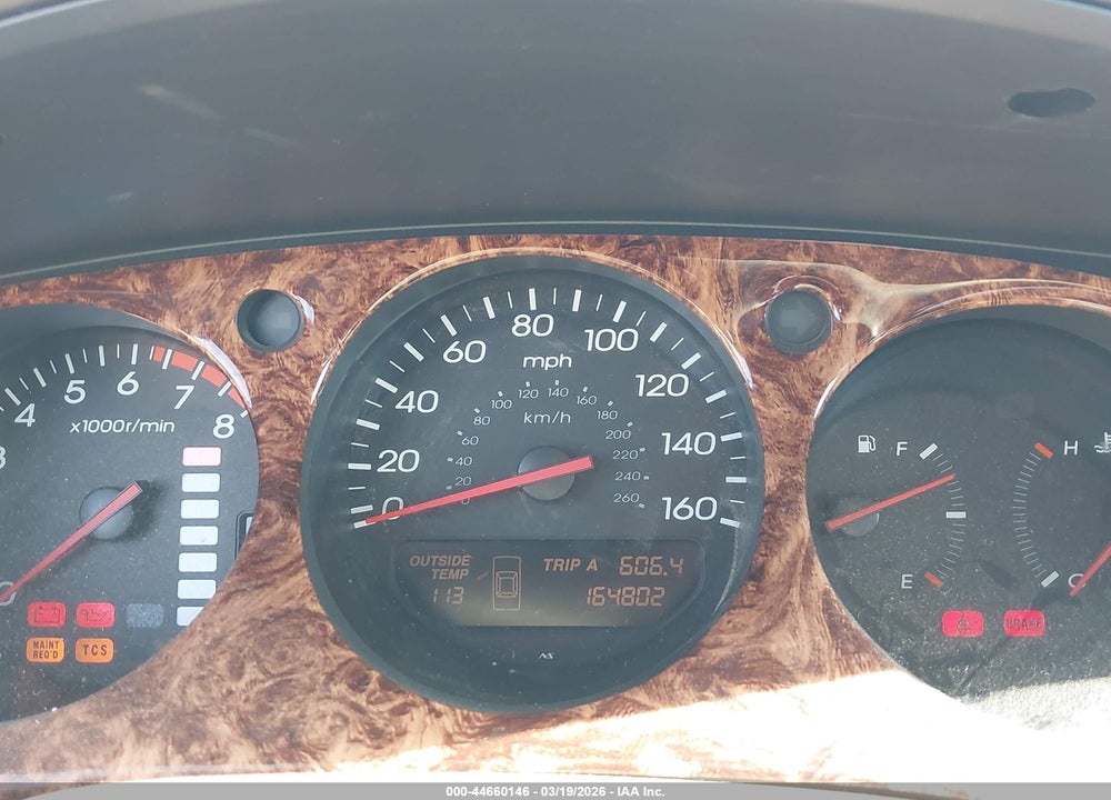2001 ACURA TL 3.2 VIN: 19UUA56661A008740
