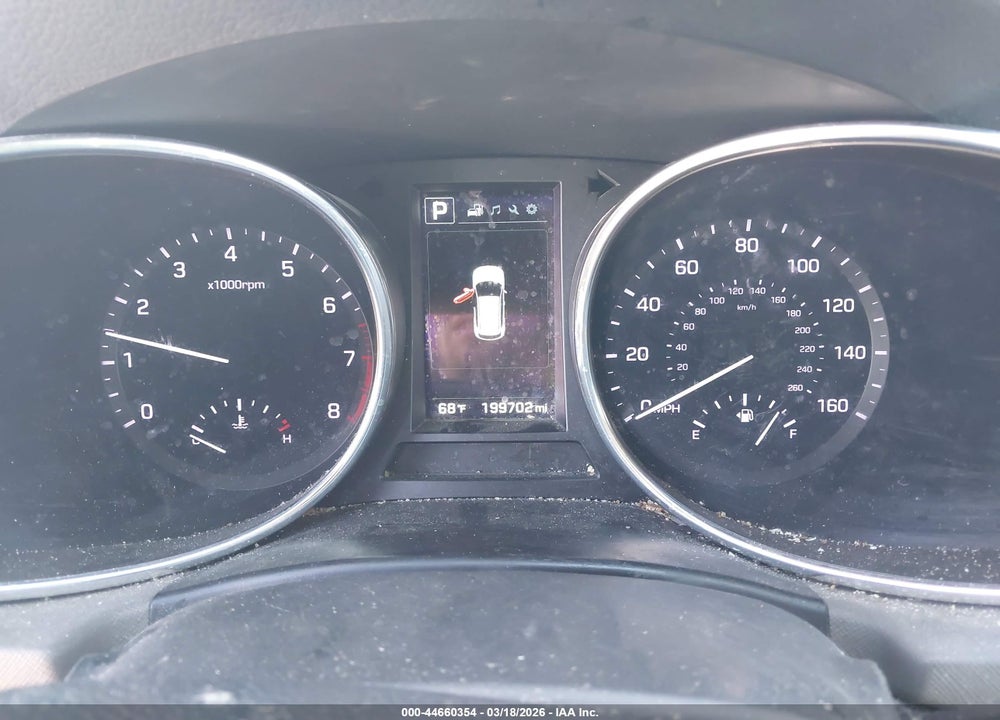 2017 HYUNDAI SANTA FE SE VIN: KM8SN4HF7HU188770
