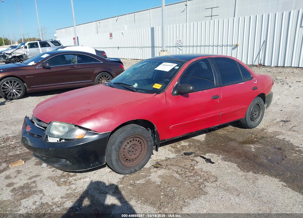 2003 CHEVROLET CAVALIER VIN: 1G1JC54F937266130