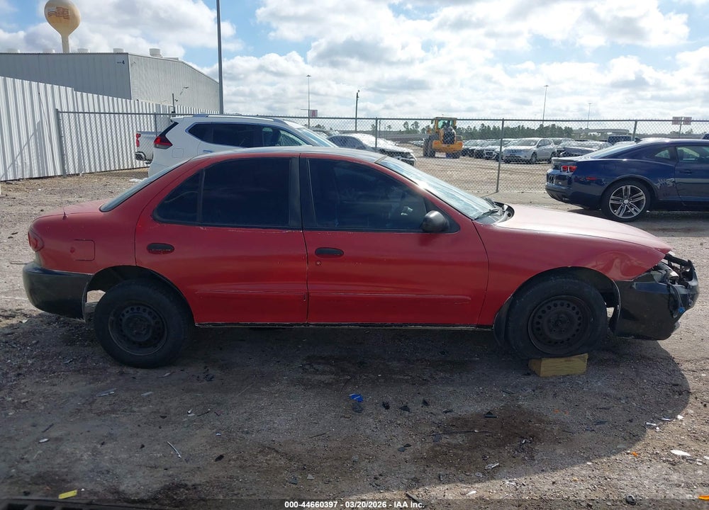 2003 CHEVROLET CAVALIER VIN: 1G1JC54F937266130