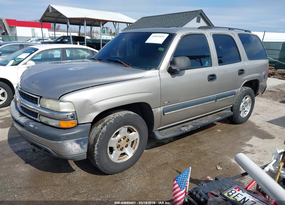 2003 CHEVROLET TAHOE LS VIN: 1GNEK13VX3J189632