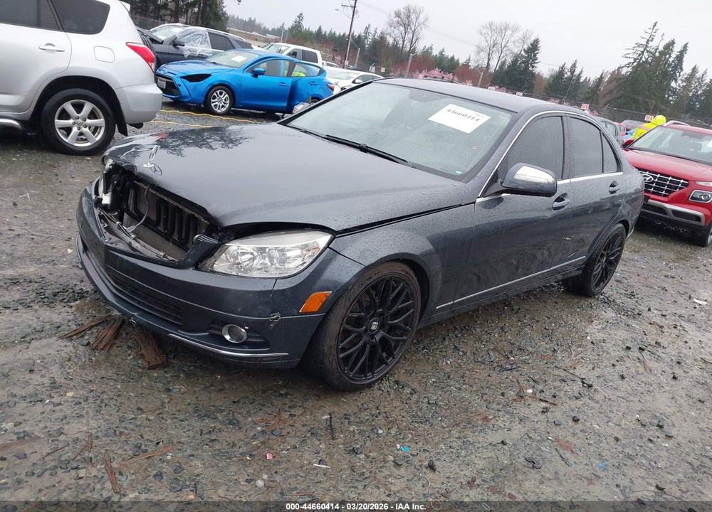 2009 MERCEDES-BENZ C 300 LUXURY 4MATIC VIN: WDDGF81XX9F240776