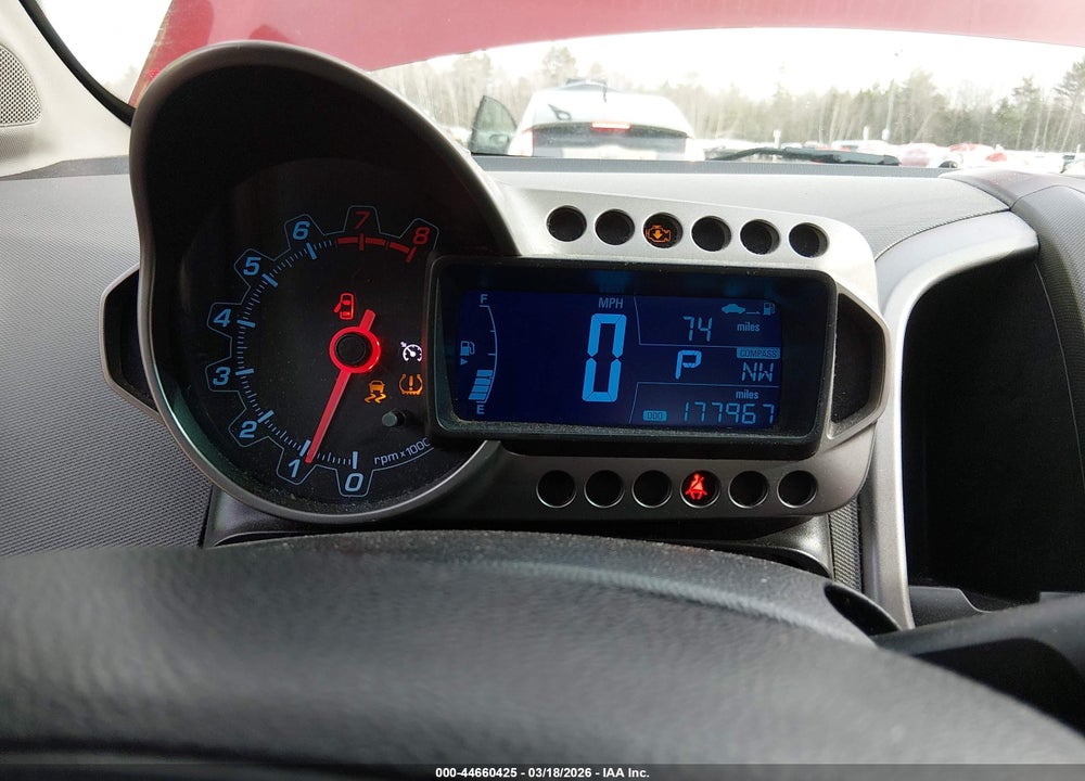 2013 CHEVROLET SONIC LT VIN: 1G1JC5SG3D4223871