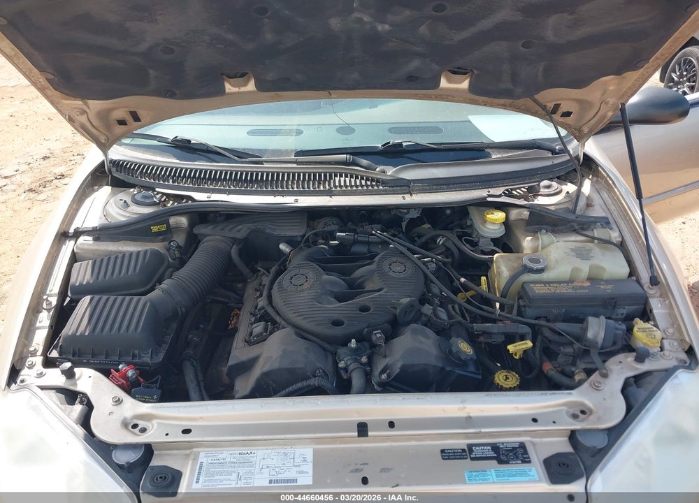 2001 DODGE INTREPID SE VIN: 2B3HD46R41H580663