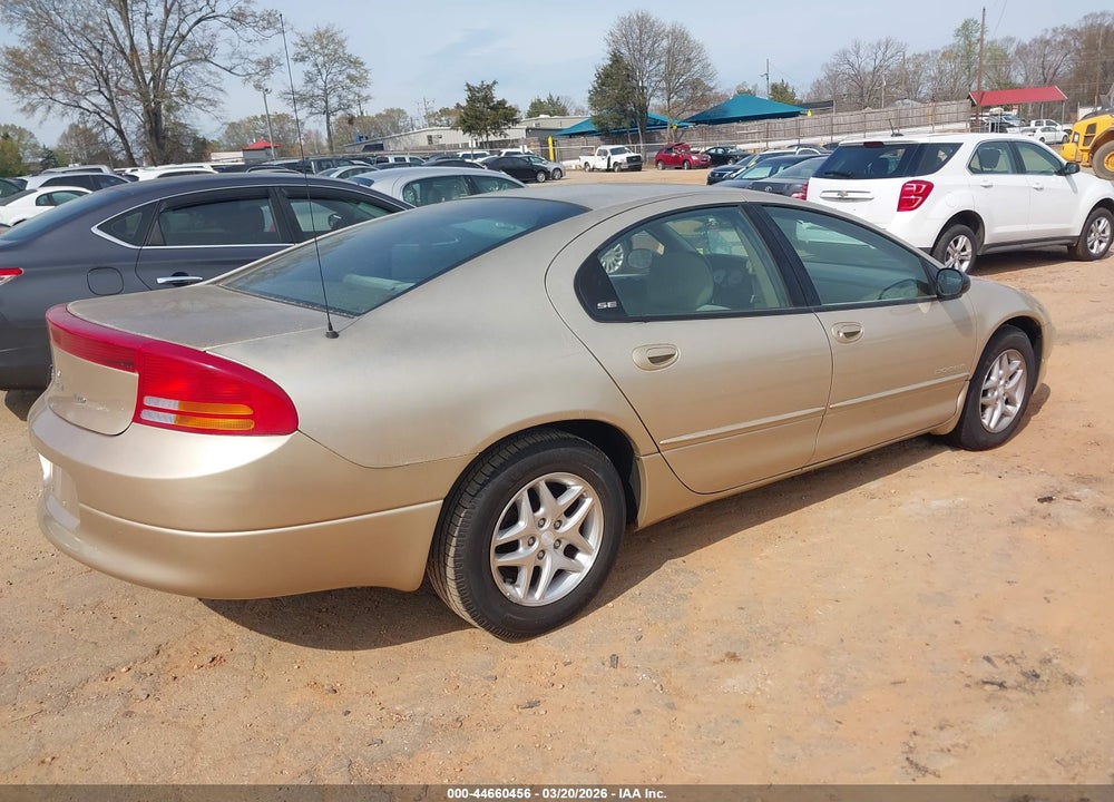 2001 DODGE INTREPID SE VIN: 2B3HD46R41H580663