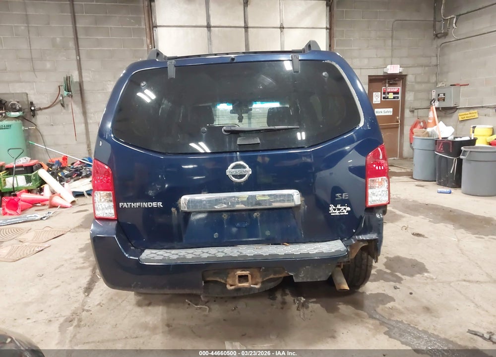 2007 NISSAN PATHFINDER SE VIN: 5N1AR18W67C600406