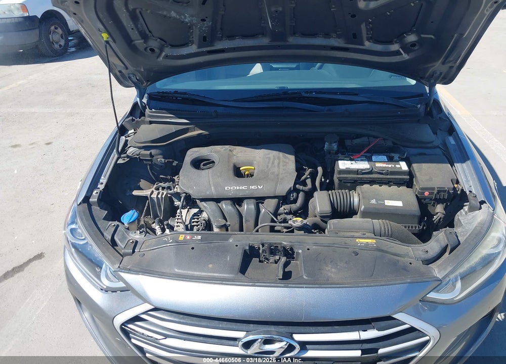 2017 HYUNDAI ELANTRA SE VIN: KMHD74LF8HU087506