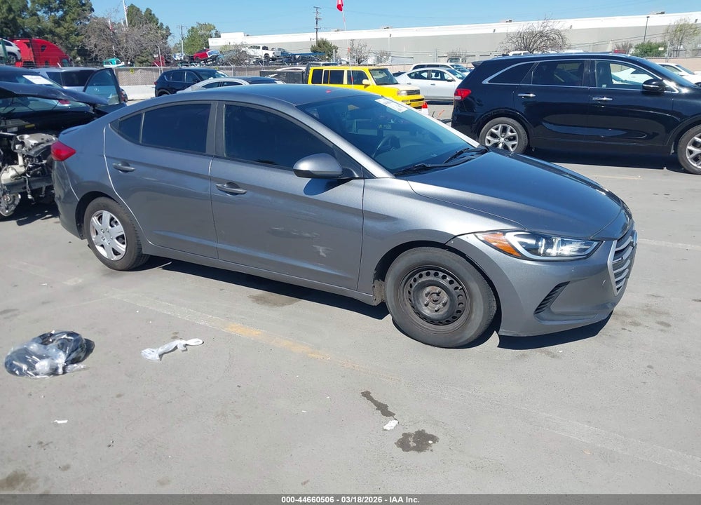 2017 HYUNDAI ELANTRA SE VIN: KMHD74LF8HU087506