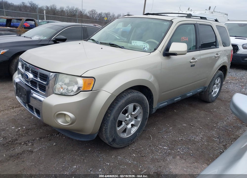 2011 FORD ESCAPE LIMITED VIN: 1FMCU9E7XBKA18861