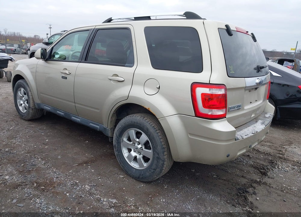 2011 FORD ESCAPE LIMITED VIN: 1FMCU9E7XBKA18861