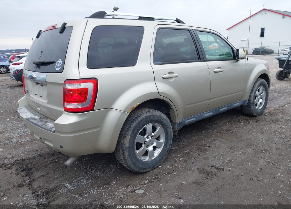 2011 FORD ESCAPE LIMITED VIN: 1FMCU9E7XBKA18861