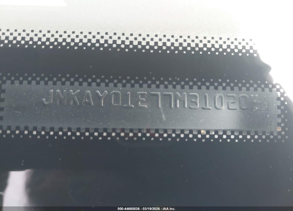 2007 INFINITI M35 VIN: JNKAY01E77M310204