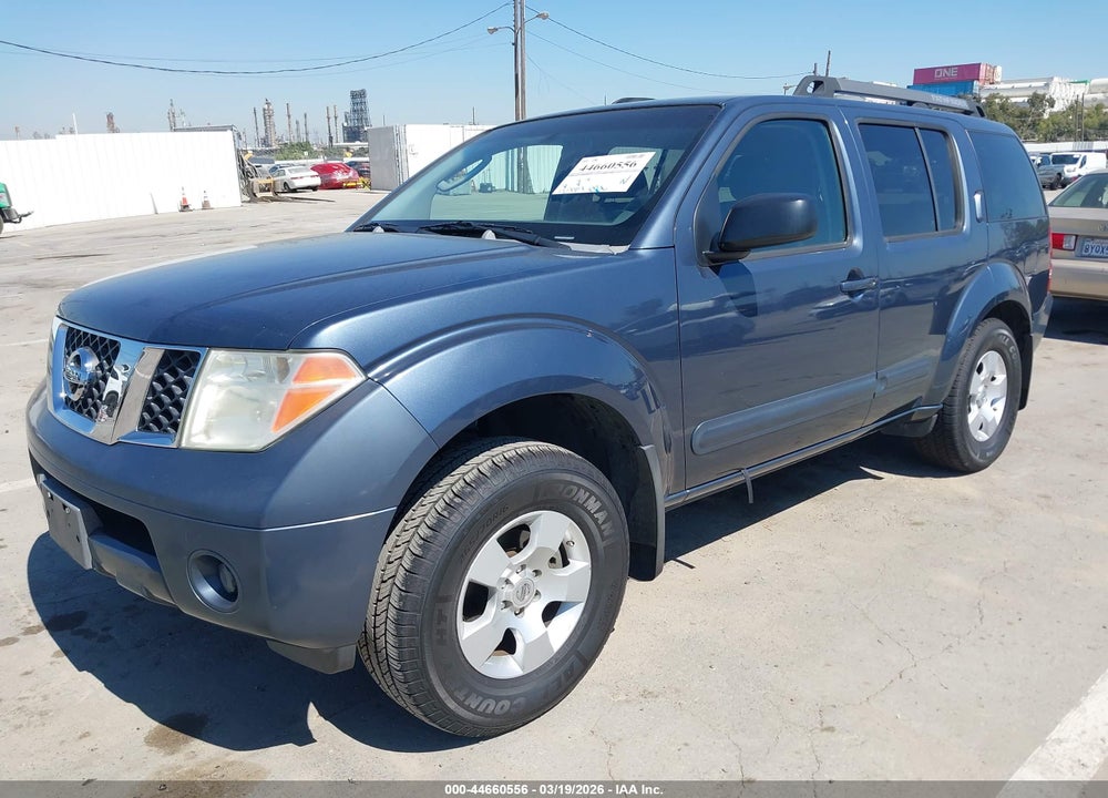 2007 NISSAN PATHFINDER S VIN: 5N1AR18U57C619396