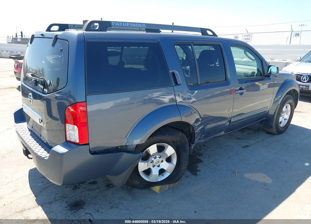 2007 NISSAN PATHFINDER S VIN: 5N1AR18U57C619396