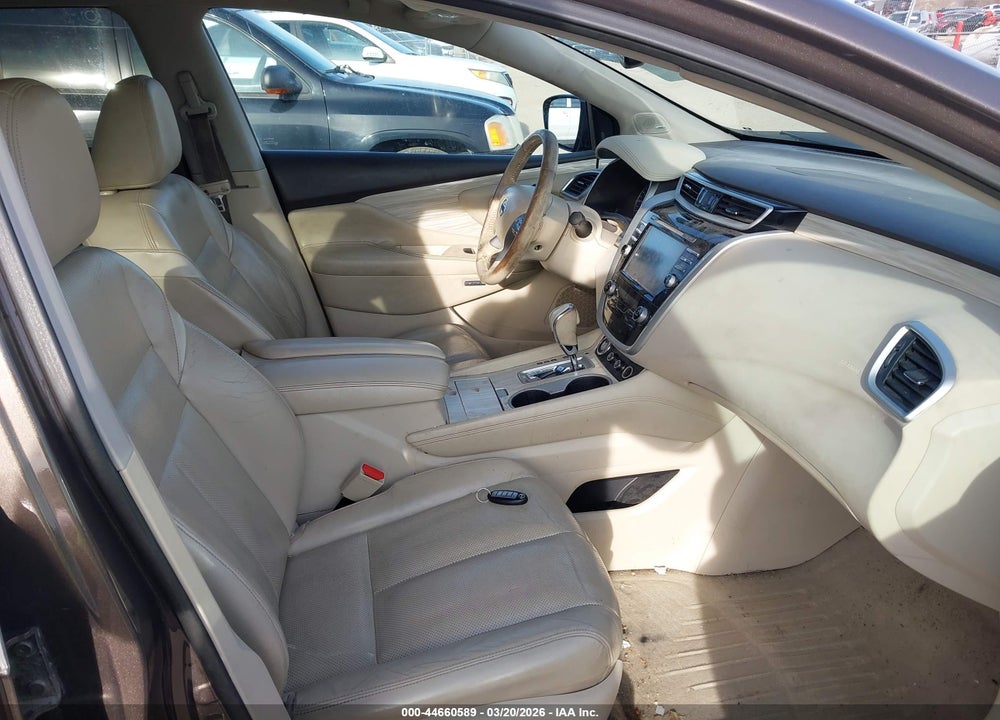 2015 NISSAN MURANO PLATINUM VIN: 5N1AZ2MH5FN287445