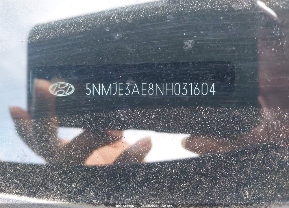 2022 HYUNDAI TUCSON LIMITED VIN: 5NMJE3AE8NH031604